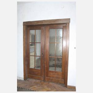 Schiebetür mit Zarge und Mechanik