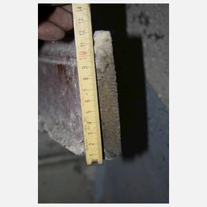 54,5 lfm Sockelleisten