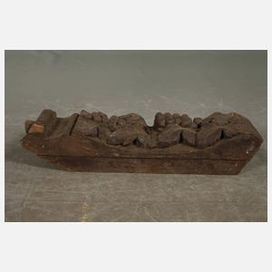 Drei beschnitzte Konsolen