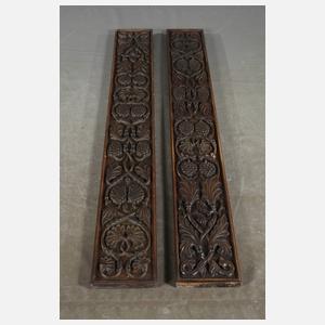 Geschnitzte Wandverkleidung