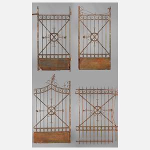 Toranlage Schmiedeeisen