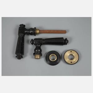 Konvolut Türgriffe Art déco