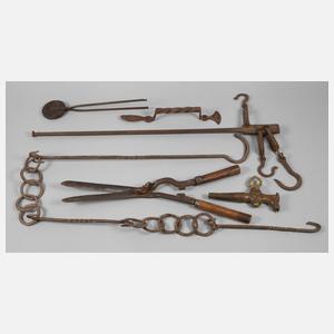 Konvolut Schmiedeeisen