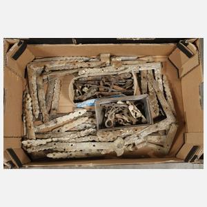 Großes Konvolut Beschläge