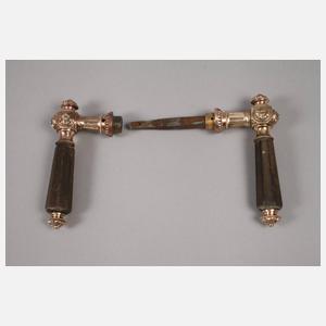 Zwei Drückergarnituren Historismus