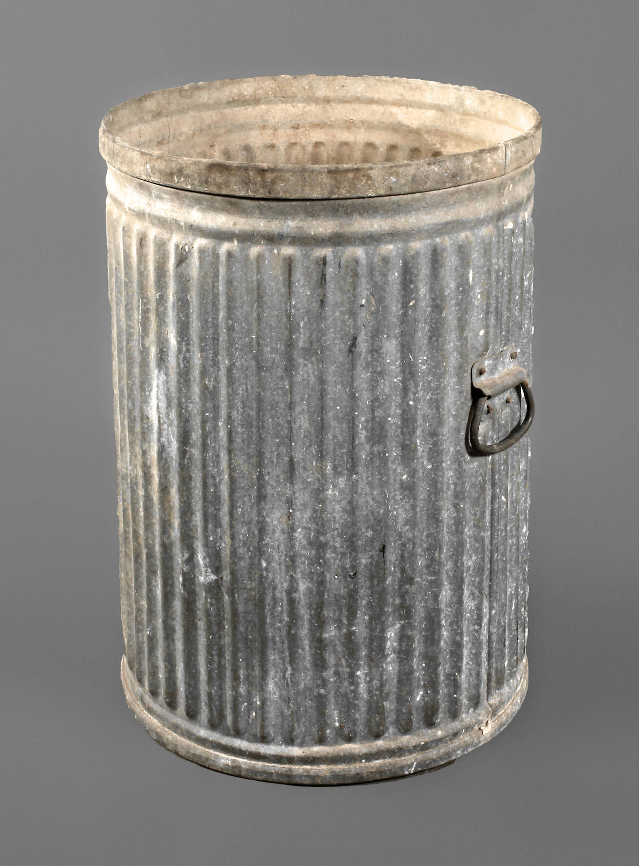 Große Zink Regentonne