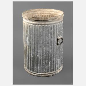 Große Zink Regentonne