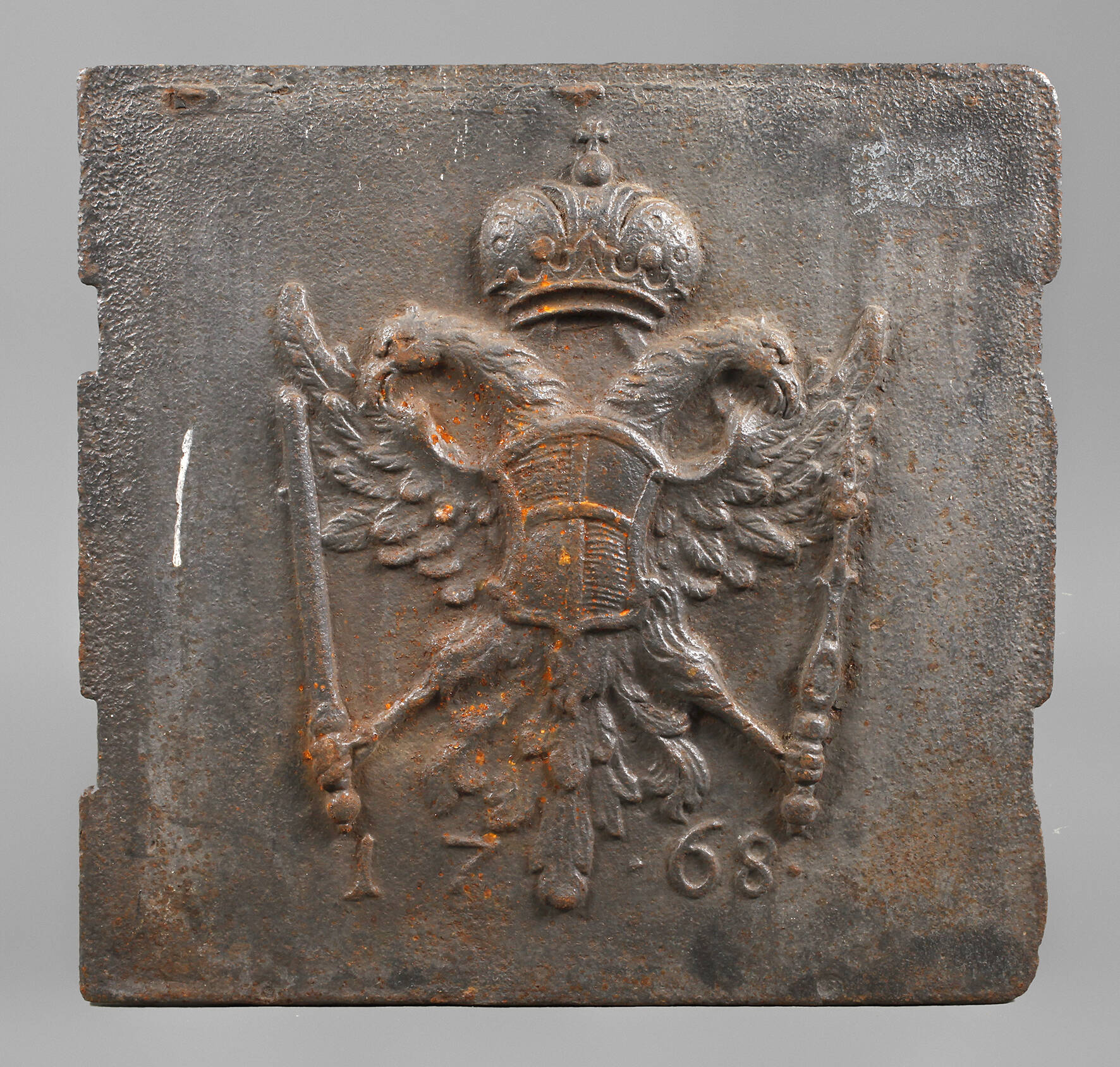 Kaminplatte Eisenguss