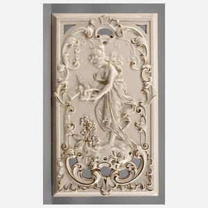 Ofenplatte Historismus