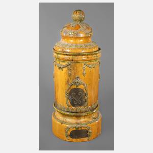 Zylindrischer Salonofen