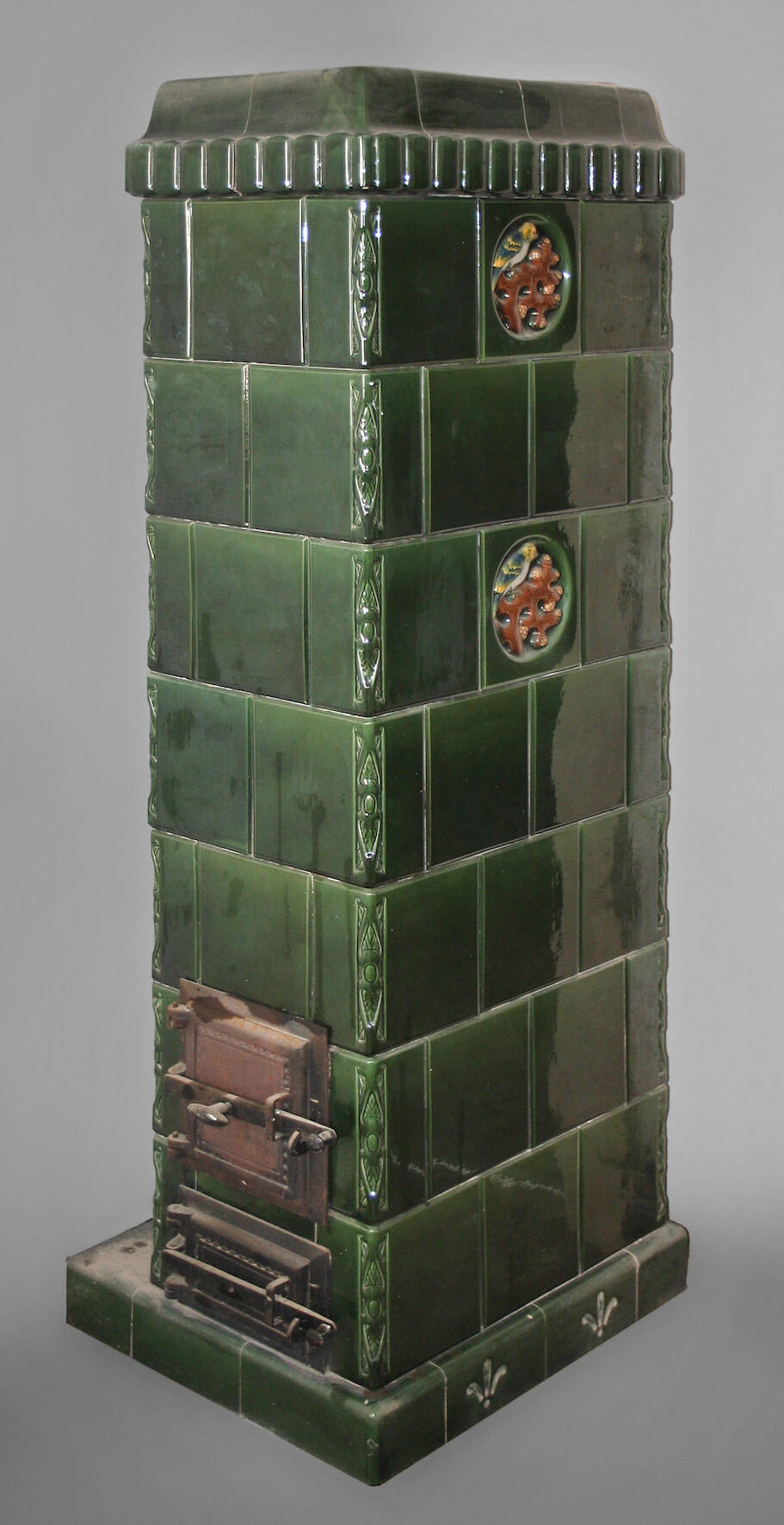 Kachelofen Art déco