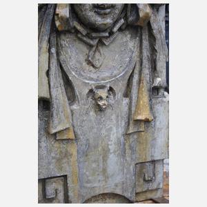 Großes Fassadenelement Jugendstil