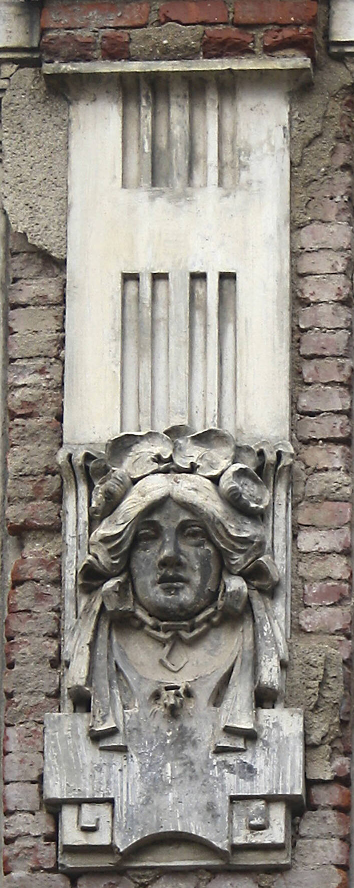 Großes Fassadenelement Jugendstil