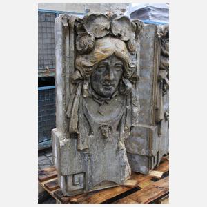 Großes Fassadenelement Jugendstil