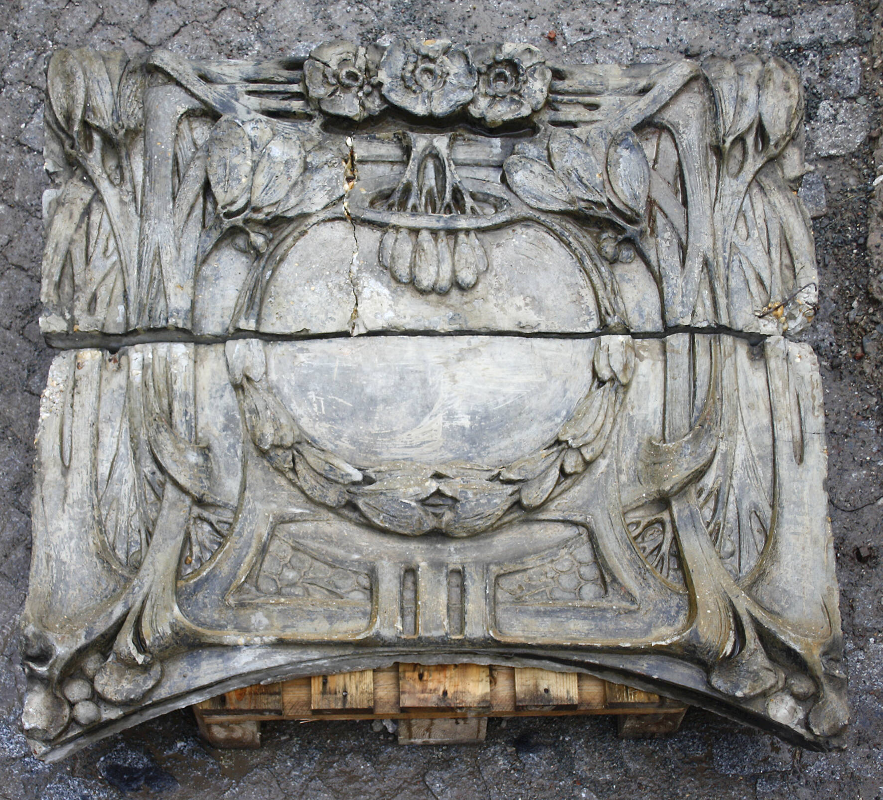 Fassadenelement Jugendstil