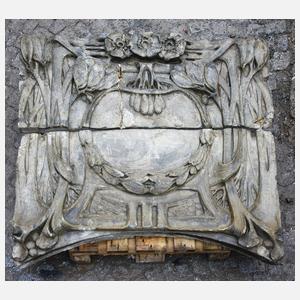 Fassadenelement Jugendstil