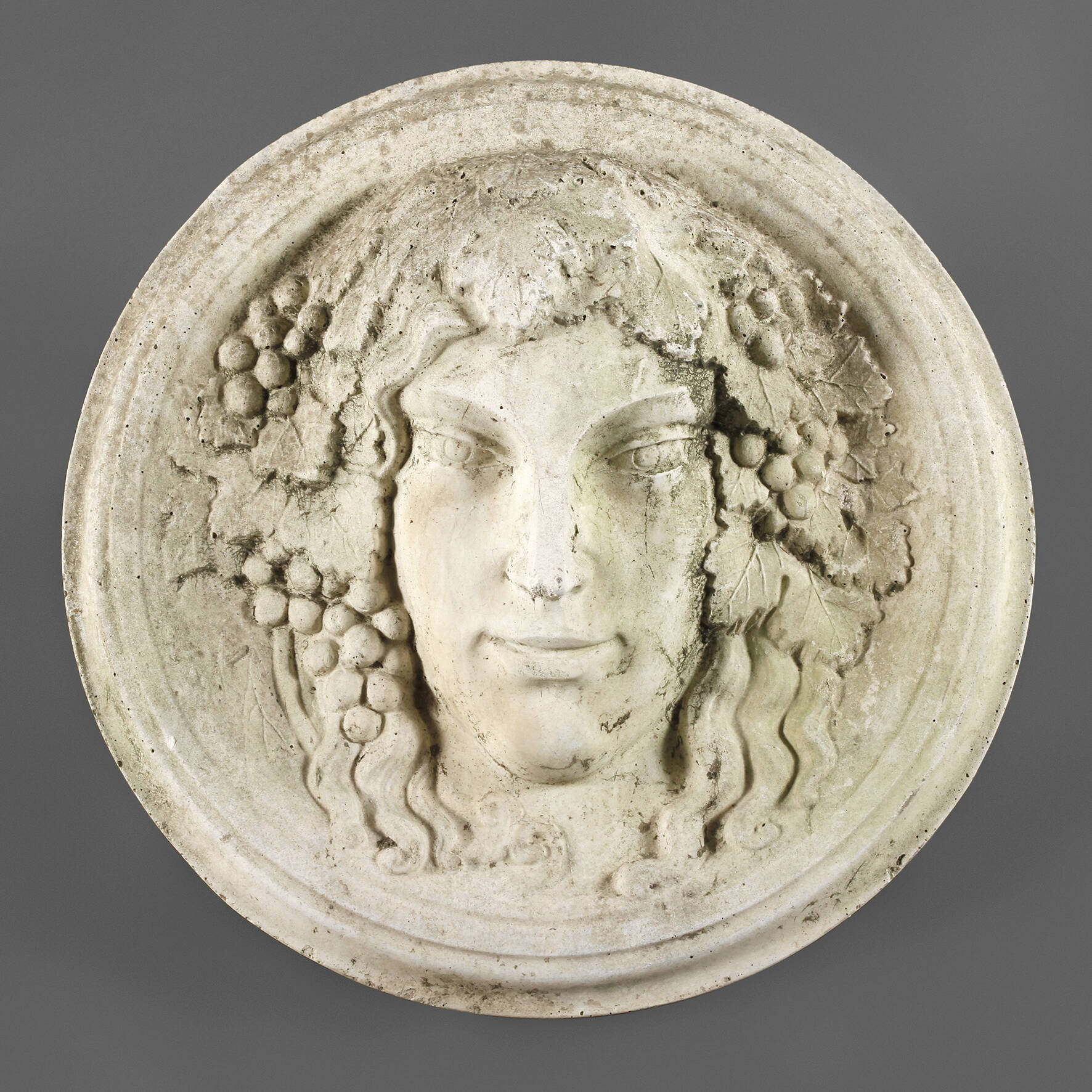 Bacchus Steingussplatte