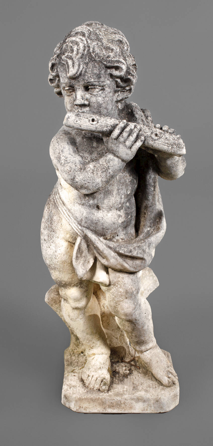 Gartenskulptur Putto