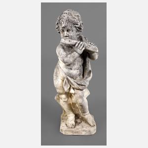 Gartenskulptur Putto