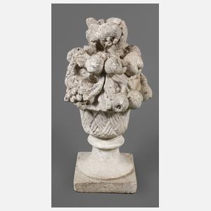 Gartenskulptur Blumenbukett