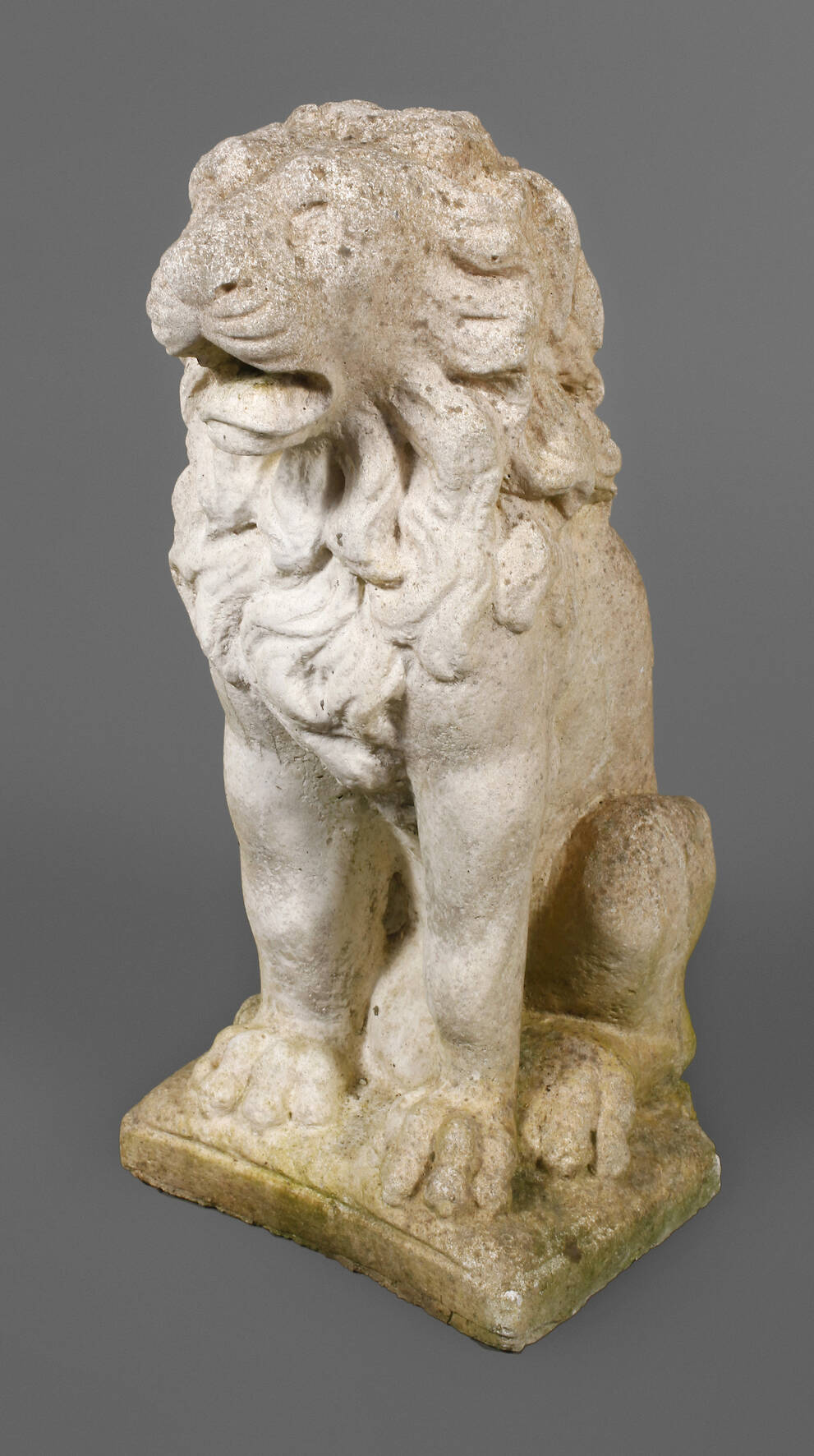 Gartenskulptur Löwe