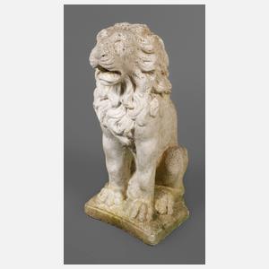 Gartenskulptur Löwe