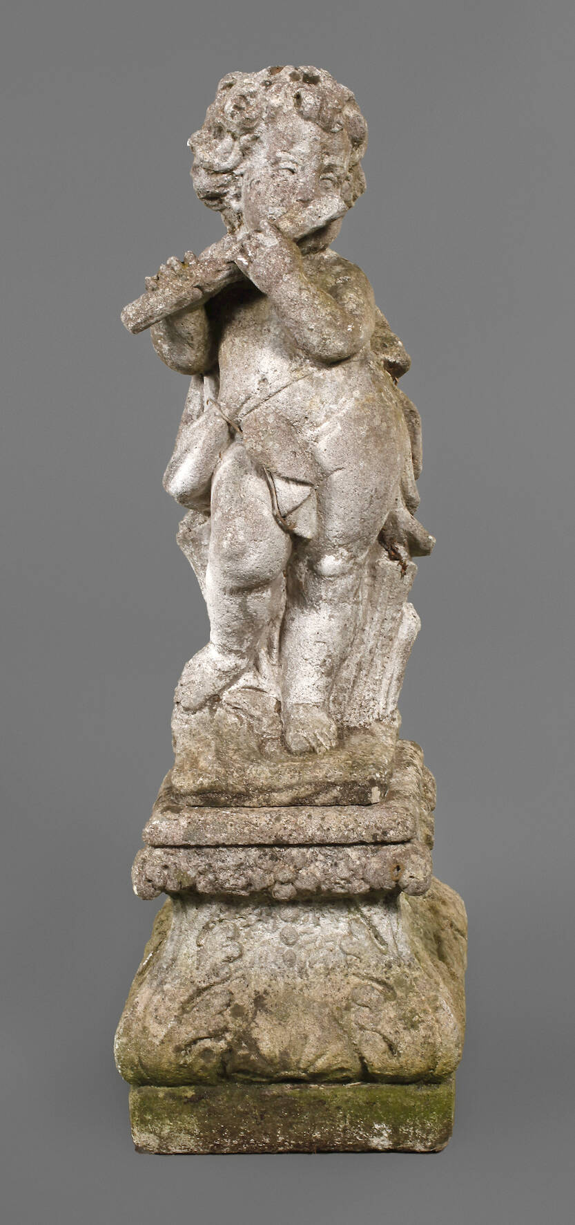 Gartenskulptur Putto