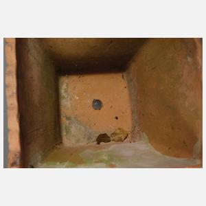 Großes Terrakottapflanzgefäß