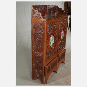 Zwei Pfeilerschränke Jugendstil