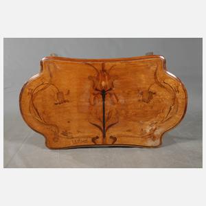 Intarsierter Beistelltisch