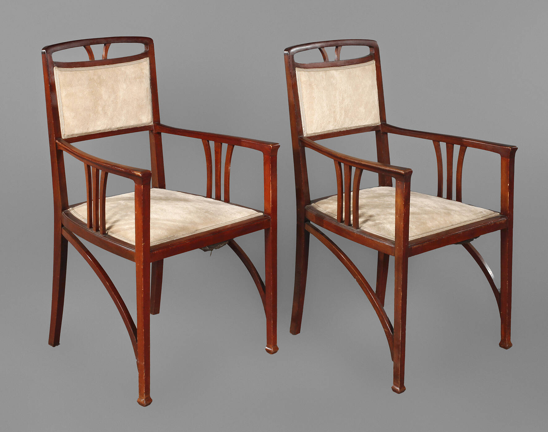 Drei Stühle Jugendstil