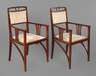 Drei Stühle Jugendstil