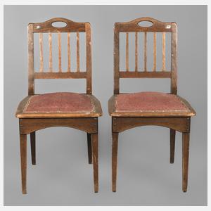 Richard Riemerschmid, Paar Stühle