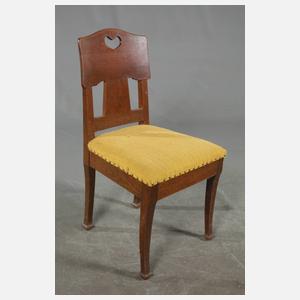 Sechs Stühle Jugendstil