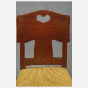 Sechs Stühle Jugendstil