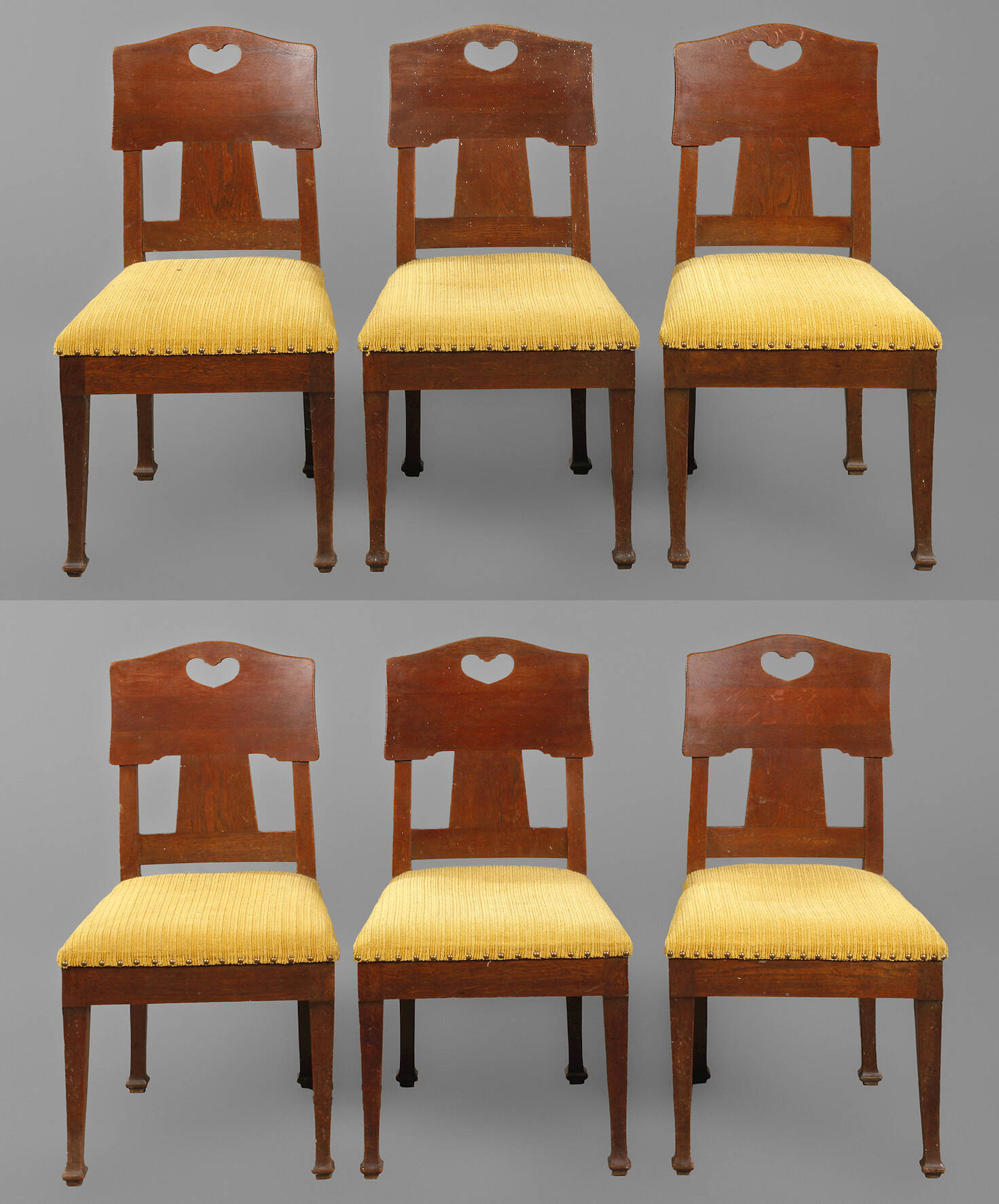 Sechs Stühle Jugendstil