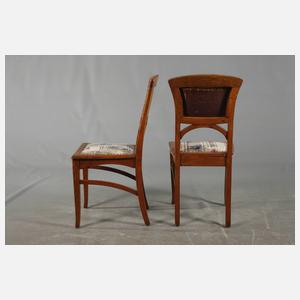 Sechs Stühle Jugendstil