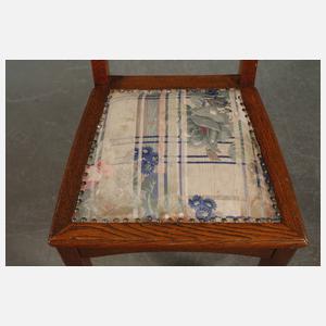 Sechs Stühle Jugendstil