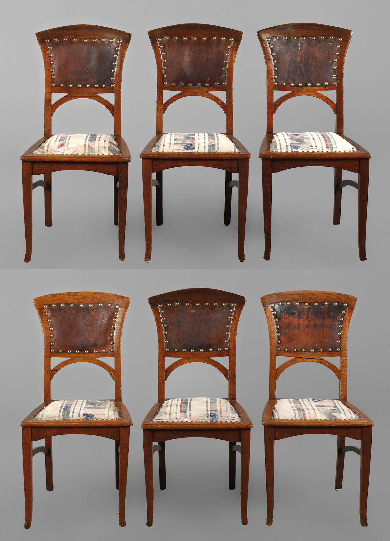 Sechs Stühle Jugendstil