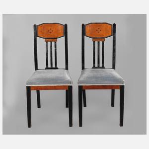 Josef Maria Olbrich, zwei Stühle