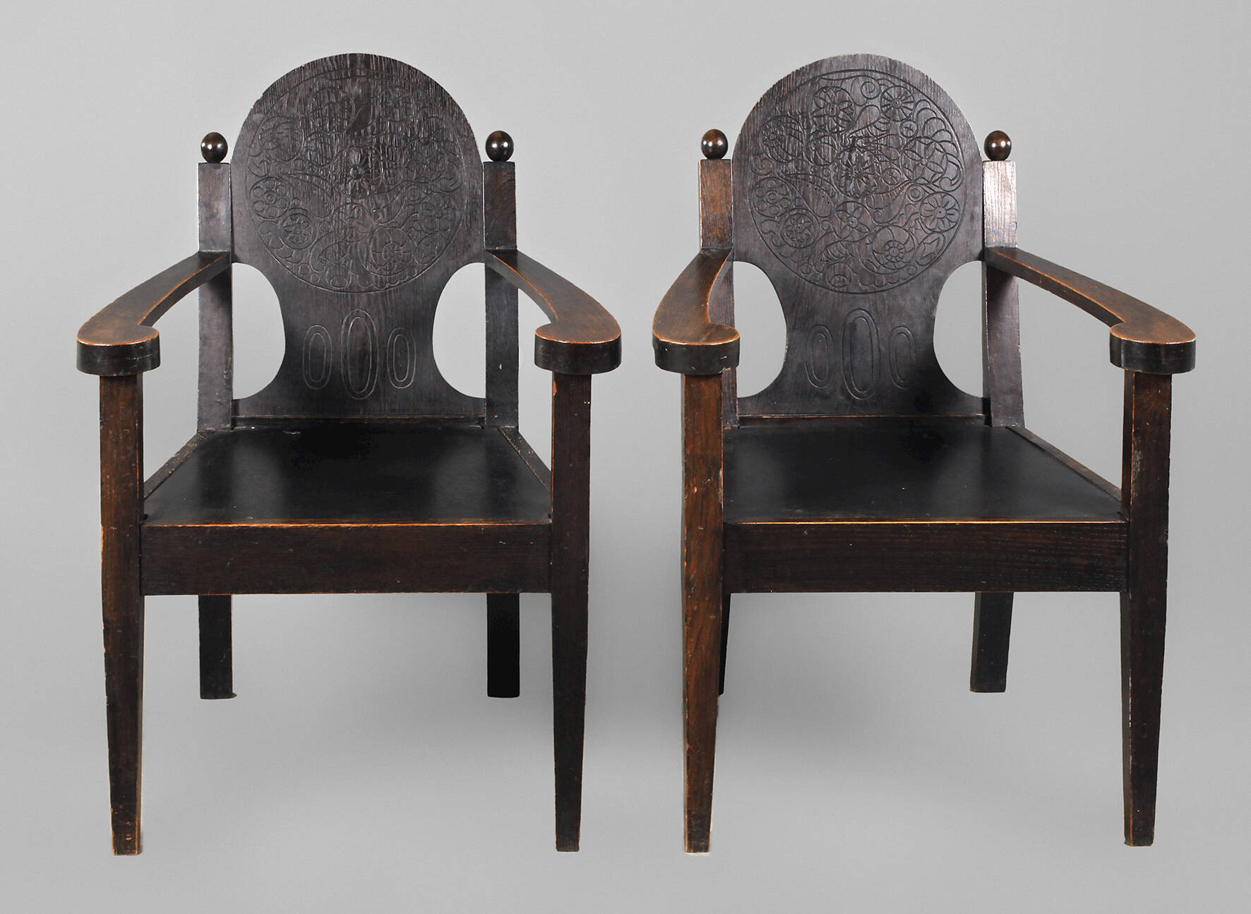 Heinrich Vogeler, Paar Armlehnstühle