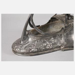 Übergroßer figürlicher Tafelaufsatz