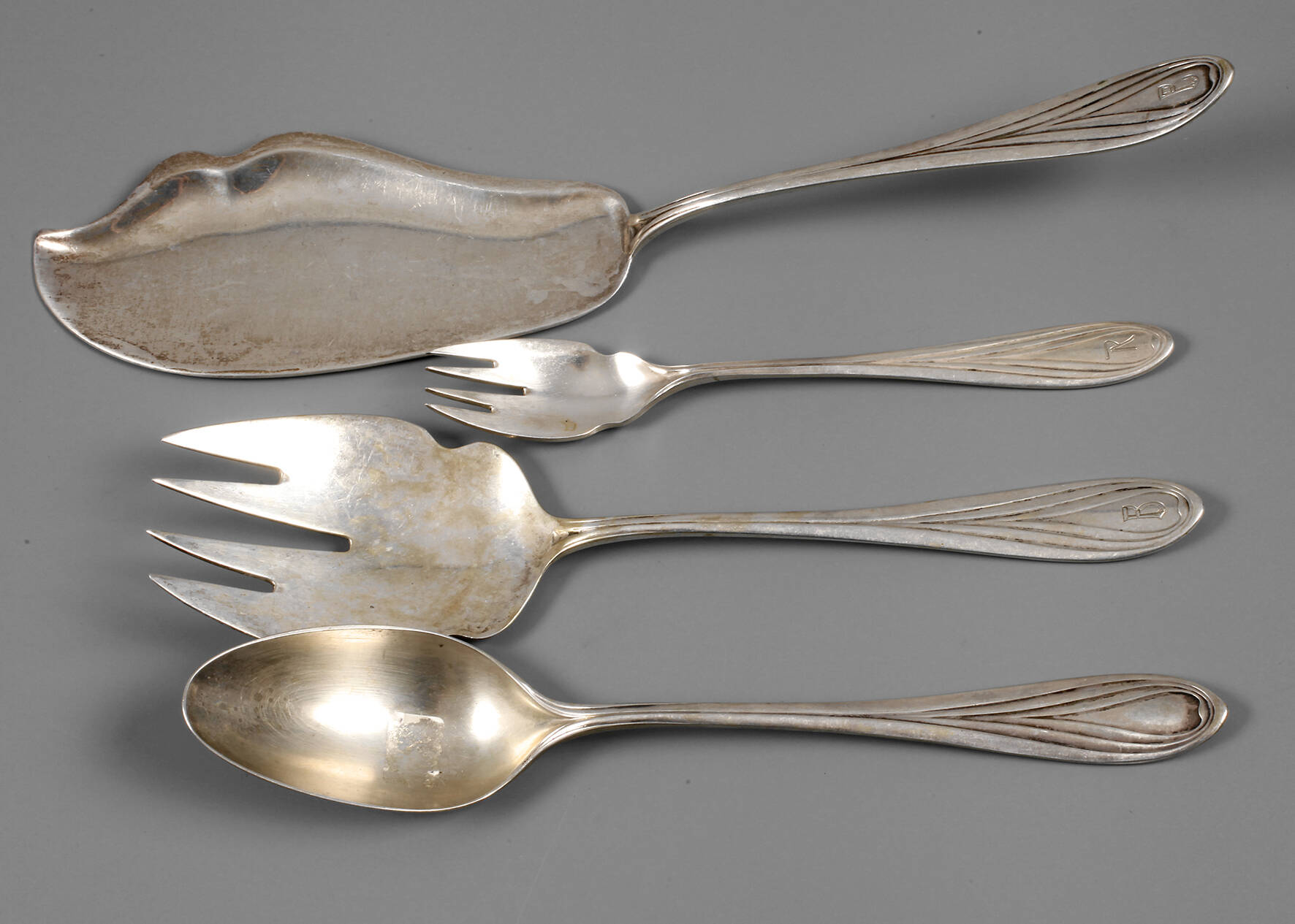 Hans Christiansen vier Teile Besteck