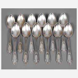 Zwölf Kaffeelöffel