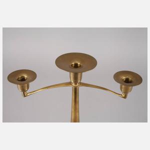 Bruno Paul dreiflammiger Tafelleuchter