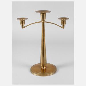 Bruno Paul dreiflammiger Tafelleuchter