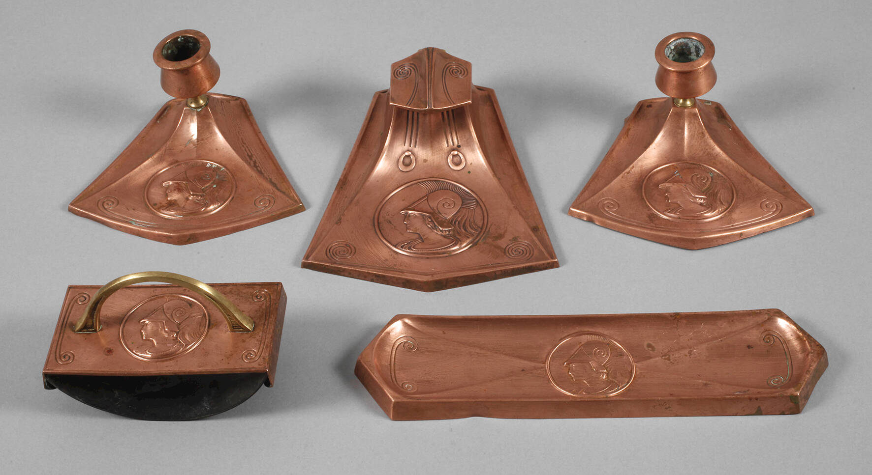 Schreibtischset Jugendstil