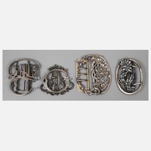 Konvolut Gürtelschließen