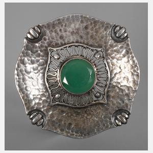 Brosche mit Steinbesatz