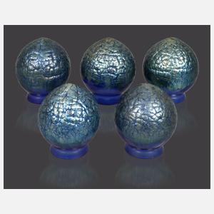 Lötz Wwe. fünf Lampenschirme